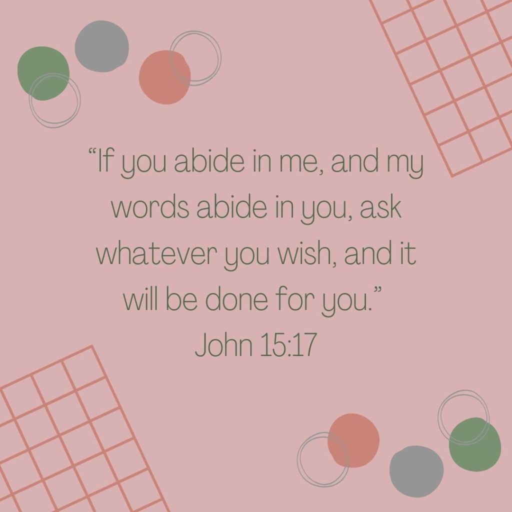 What Happens When We Abide and How This Blog Got Its&nbsp;Name